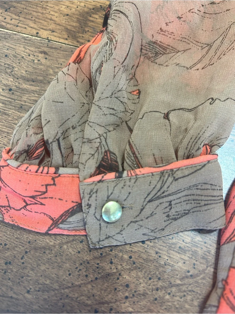 Retro style Sheer boho fairy Banana Republic Heritage top
